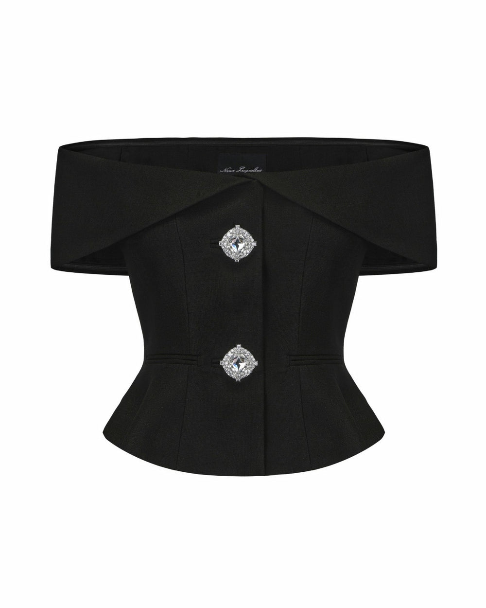 Blakely Top: Black Top for Date Night | Nana Jacqueline