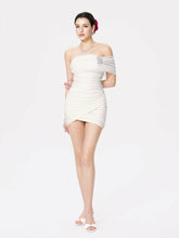 Marlene Top: White Mini Dress for Bridal Shower | Nana Jacqueline