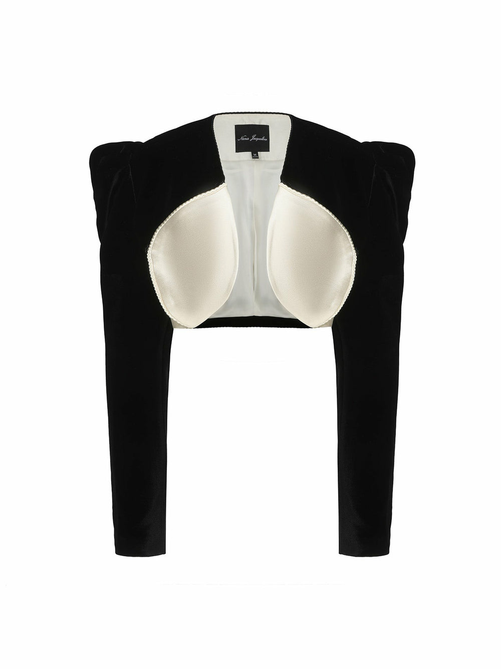 Wilma Velvet Jacket: Black Velvet Jacket for Cocktail Party | Nana Jacqueline