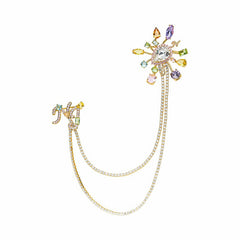 Fiona Brooch: Multicolor Brooch for Cocktail Party | Nana Jacqueline
