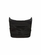 Sydney Top: Black Satin Top for Date Night | Nana Jacqueline