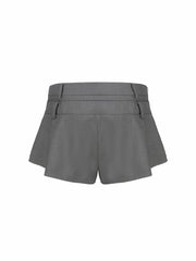 Amelie Shorts: Grey Shorts for Brunch | Nana Jacqueline