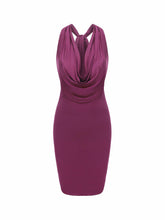 Jennifer Dress: Purple Mini Dress for Cocktail Party | Nana Jacqueline