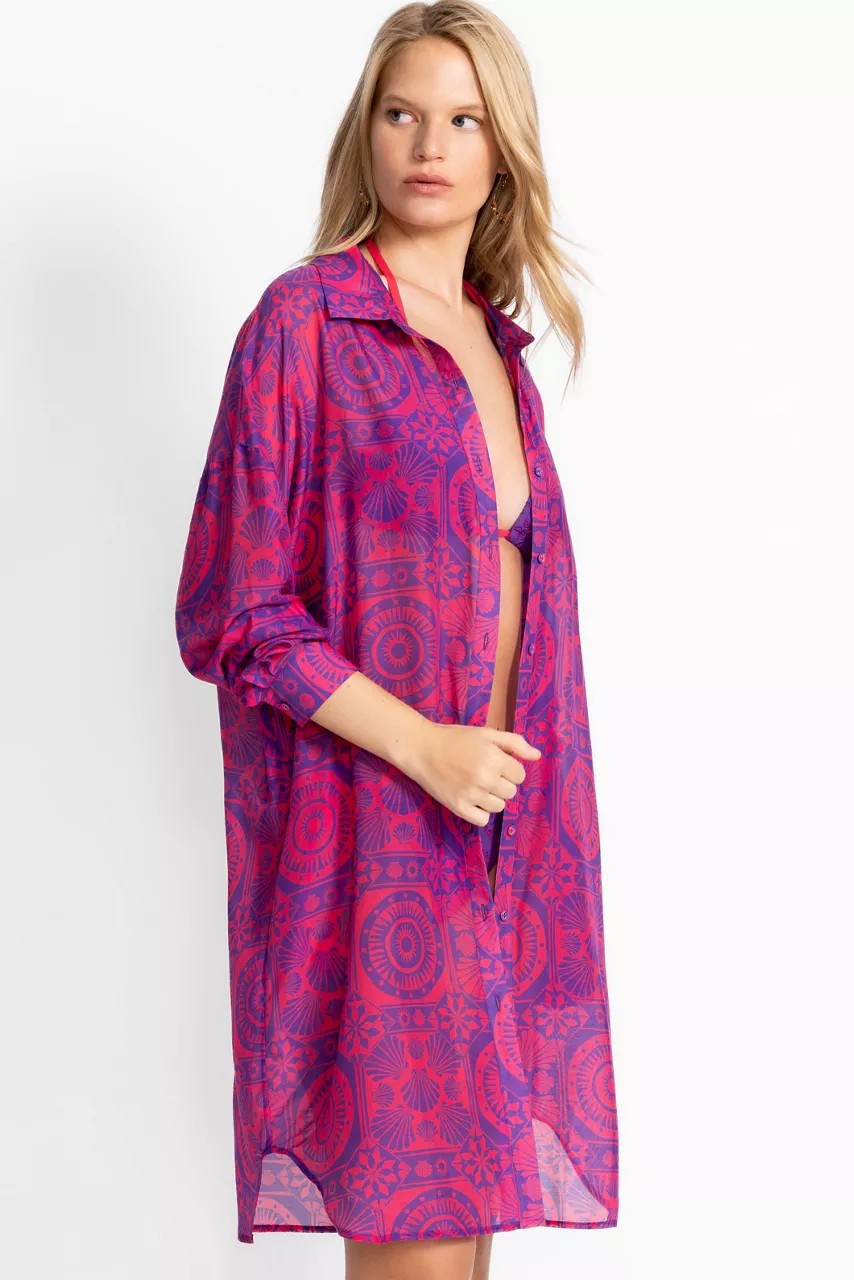 Johnny Was MARYSOL LONG SHIRT DRESS