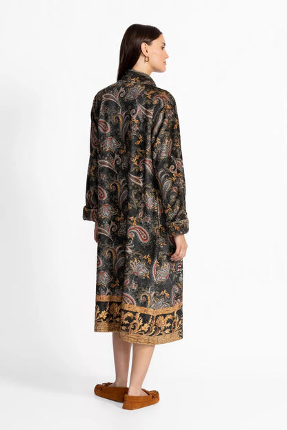 Johnny Was ZIP UP ROBE