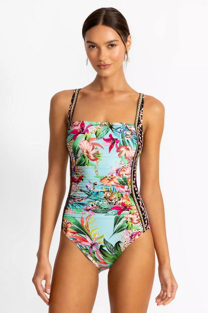 Johnny Was MARILYN RUCHED ONE PIECE