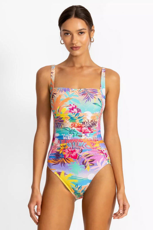 Johnny Was MARILYN RUCHED ONE PIECE