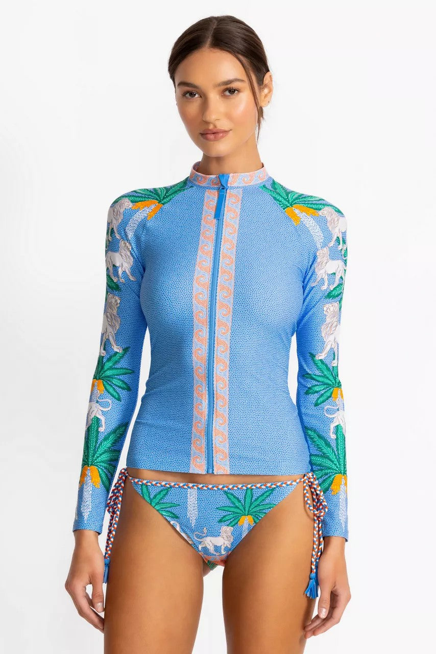 Johnny Was JW X PAOLITA LONG SLEEVE SURF SHIRT