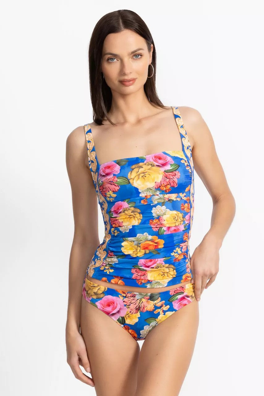 Johnny Was PAULINE RUCHED TANKINI
