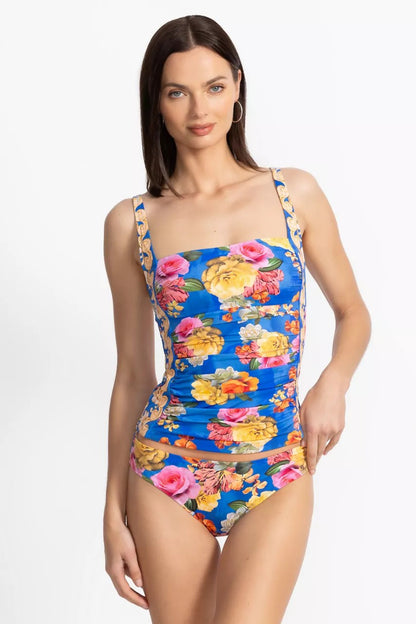 Johnny Was PAULINE RUCHED TANKINI
