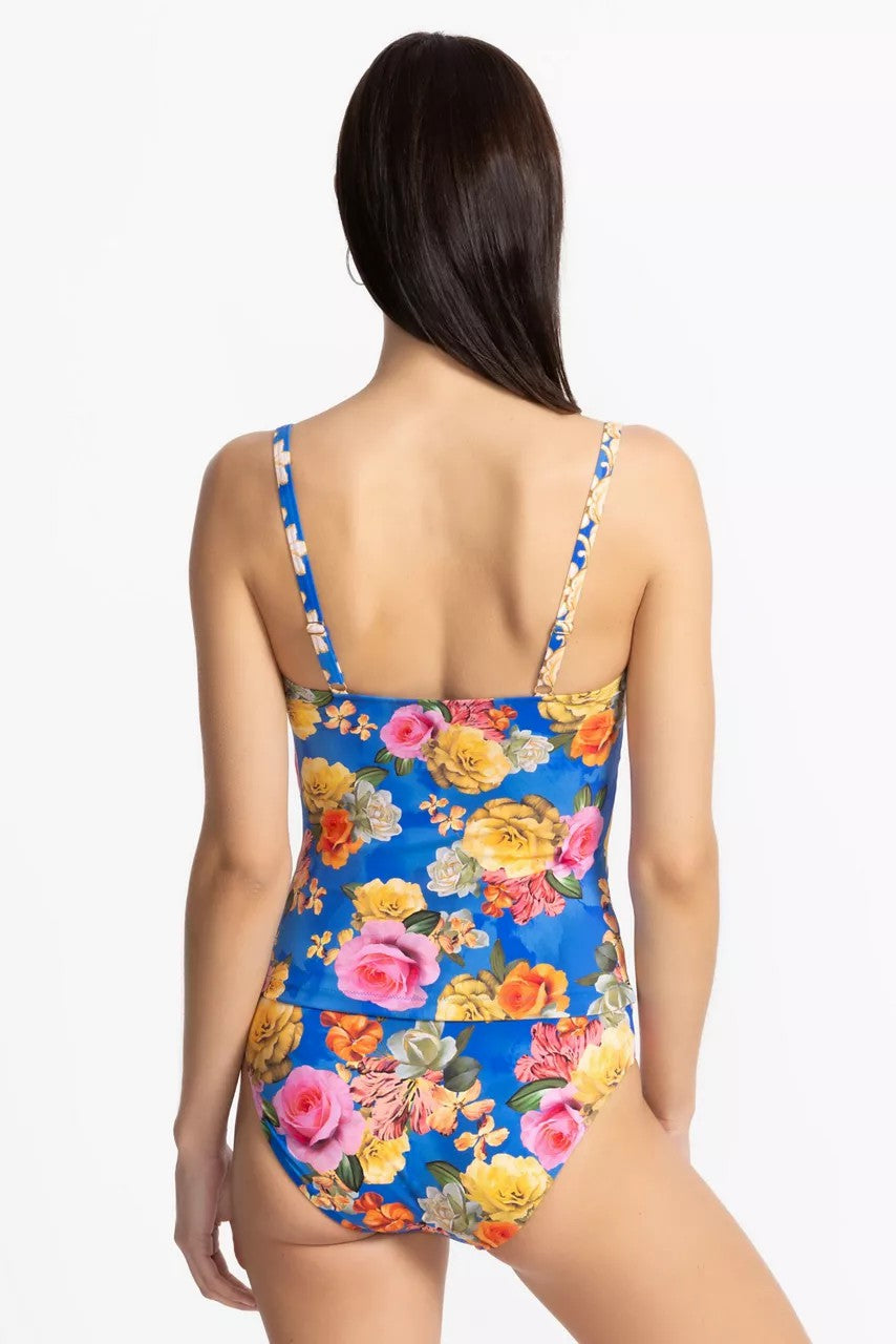 Johnny Was PAULINE RUCHED TANKINI