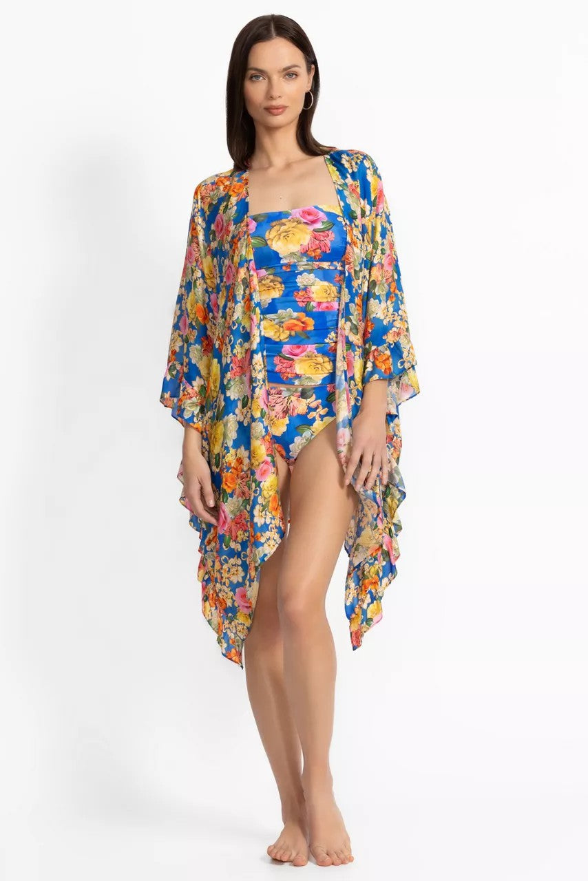 Johnny Was PAULINE SHORT RUFFLE KIMONO