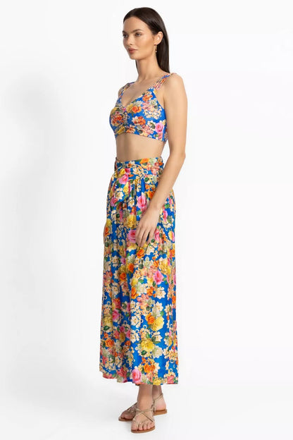 Johnny Was PAULINE PALAZZO CROPPED PANT