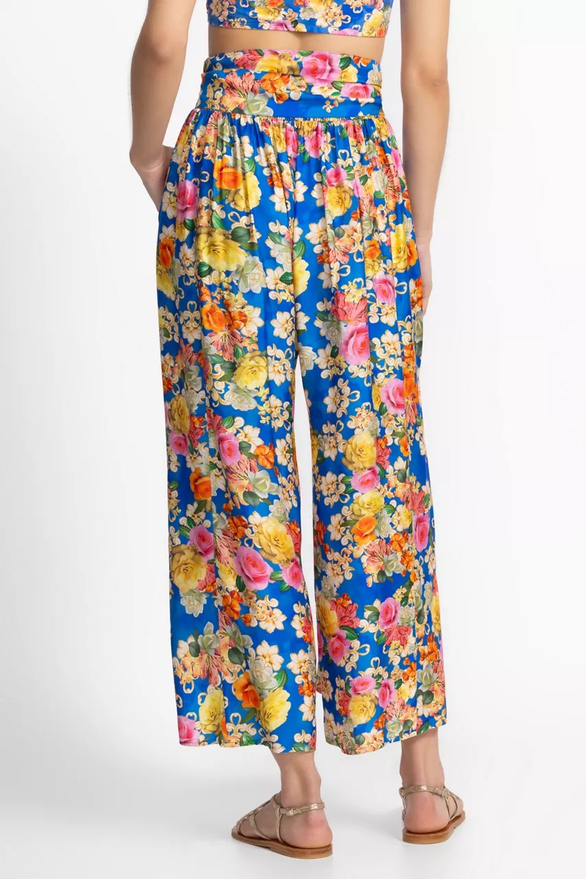 Johnny Was PAULINE PALAZZO CROPPED PANT