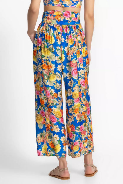 Johnny Was PAULINE PALAZZO CROPPED PANT