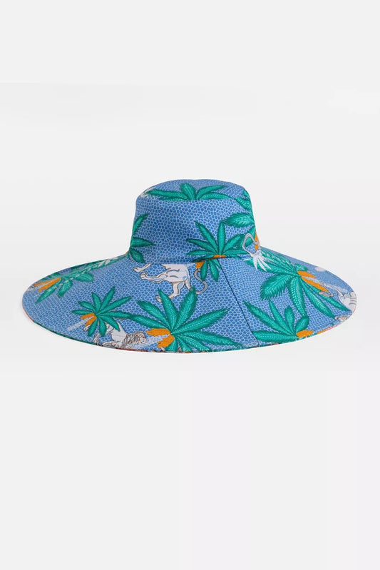 Johnny Was JW X PAOLITA REVERSIBLE BEACH HAT