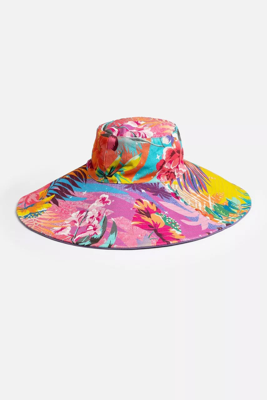 Johnny Was ZERU REVERSIBLE BEACH HAT