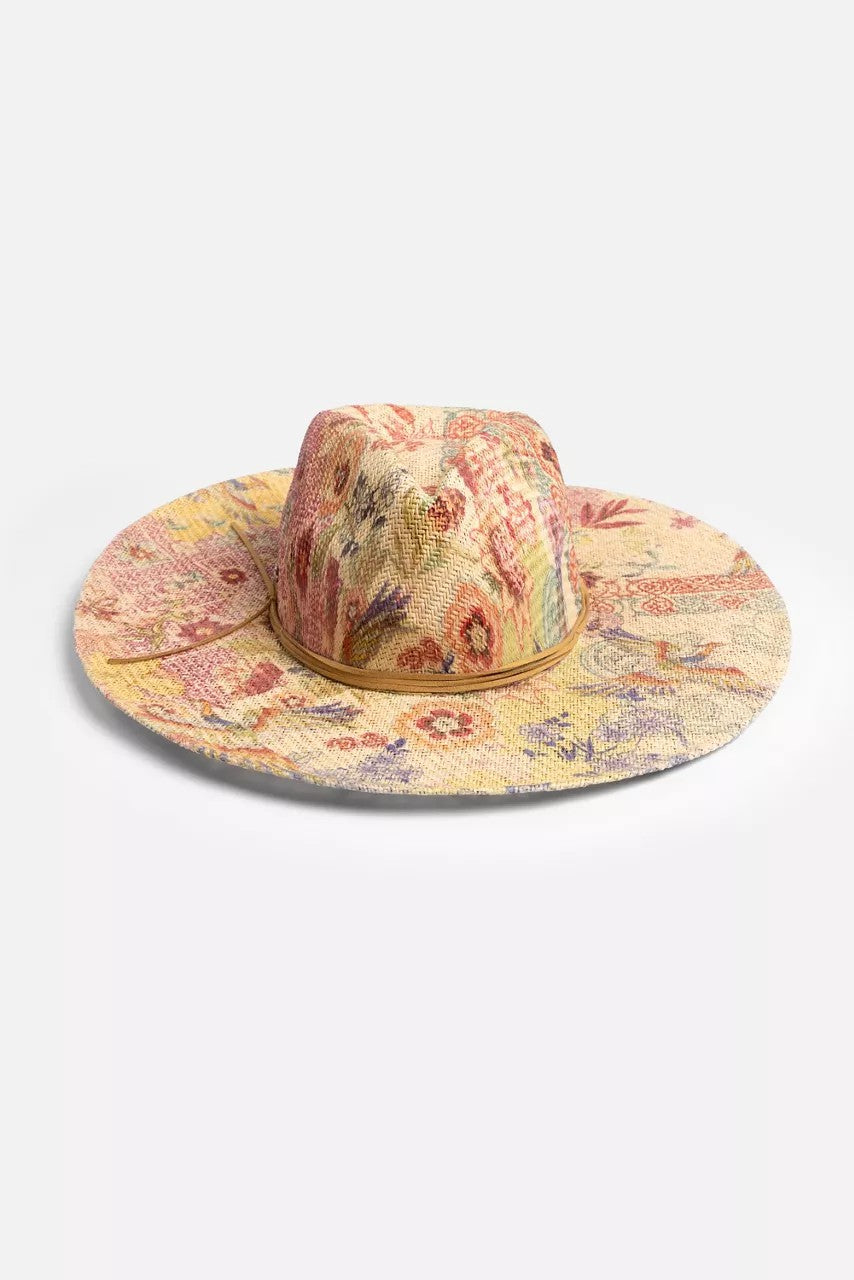 Johnny Was PAULA PRINTED BEACH HAT