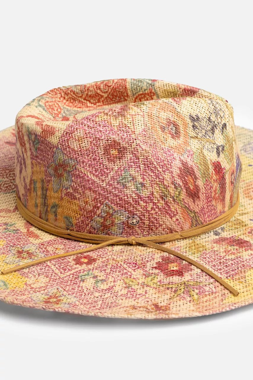 Johnny Was PAULA PRINTED BEACH HAT