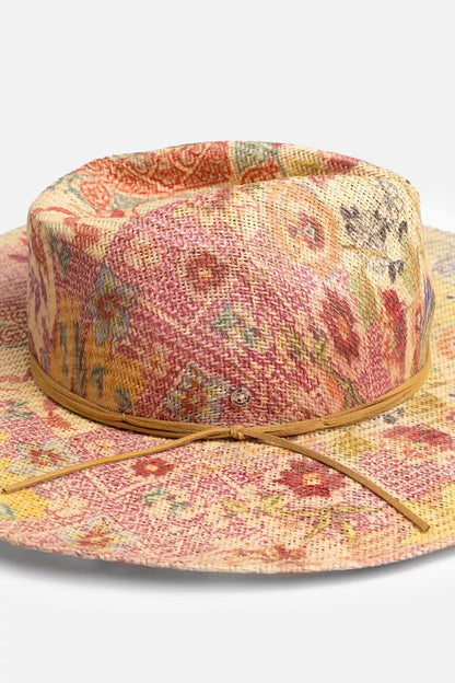 Johnny Was PAULA PRINTED BEACH HAT
