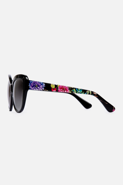 Johnny Was Sydnee Sunglasses Black Printed