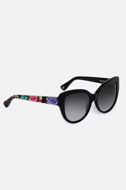 Johnny Was Sydnee Sunglasses Black Printed