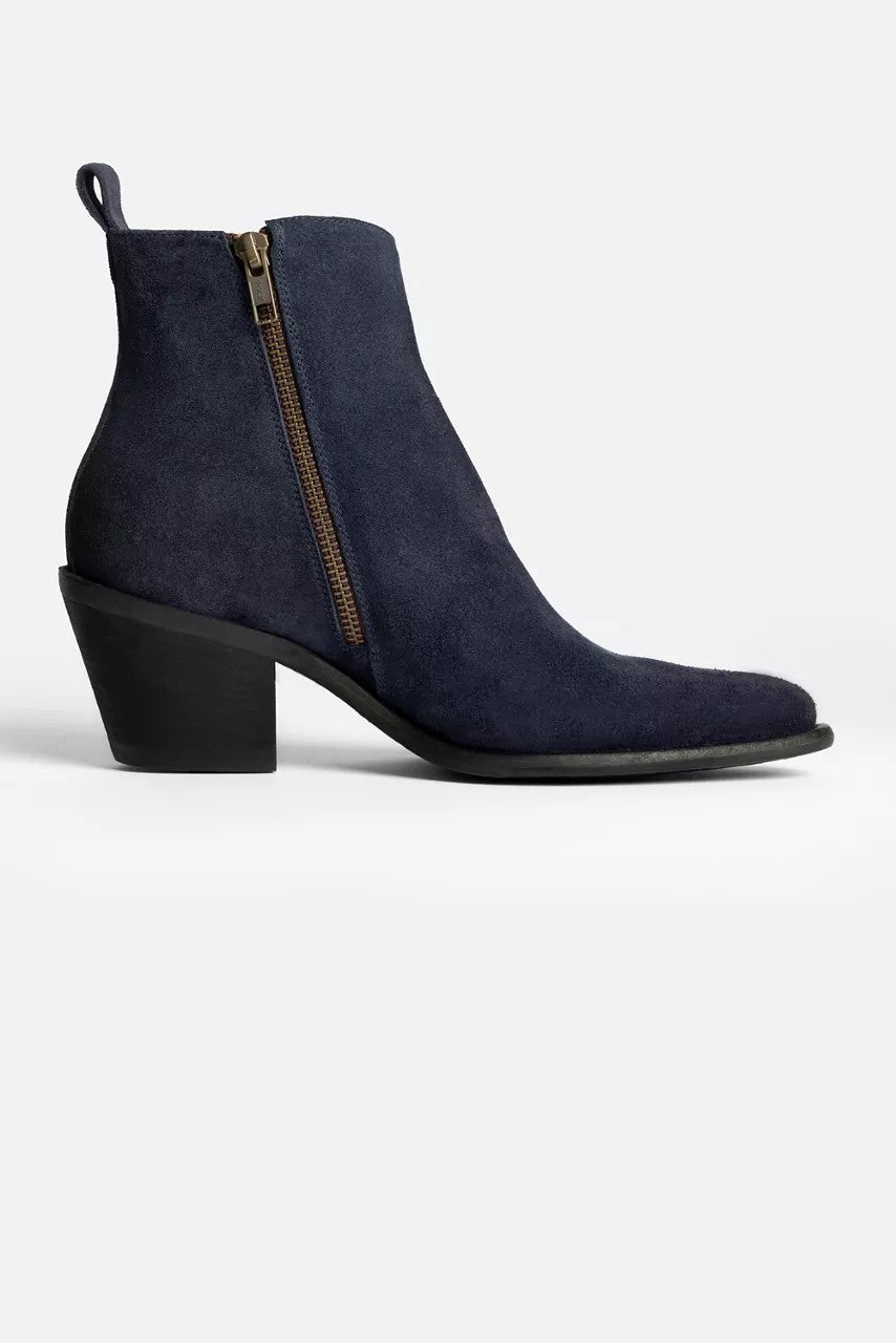 Johnny Was FRINGE ITALIAN SUEDE ANKLE BOOT