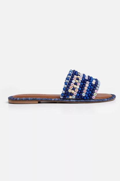Johnny Was CALIFORNIA DESTINATION BEADED SANDAL