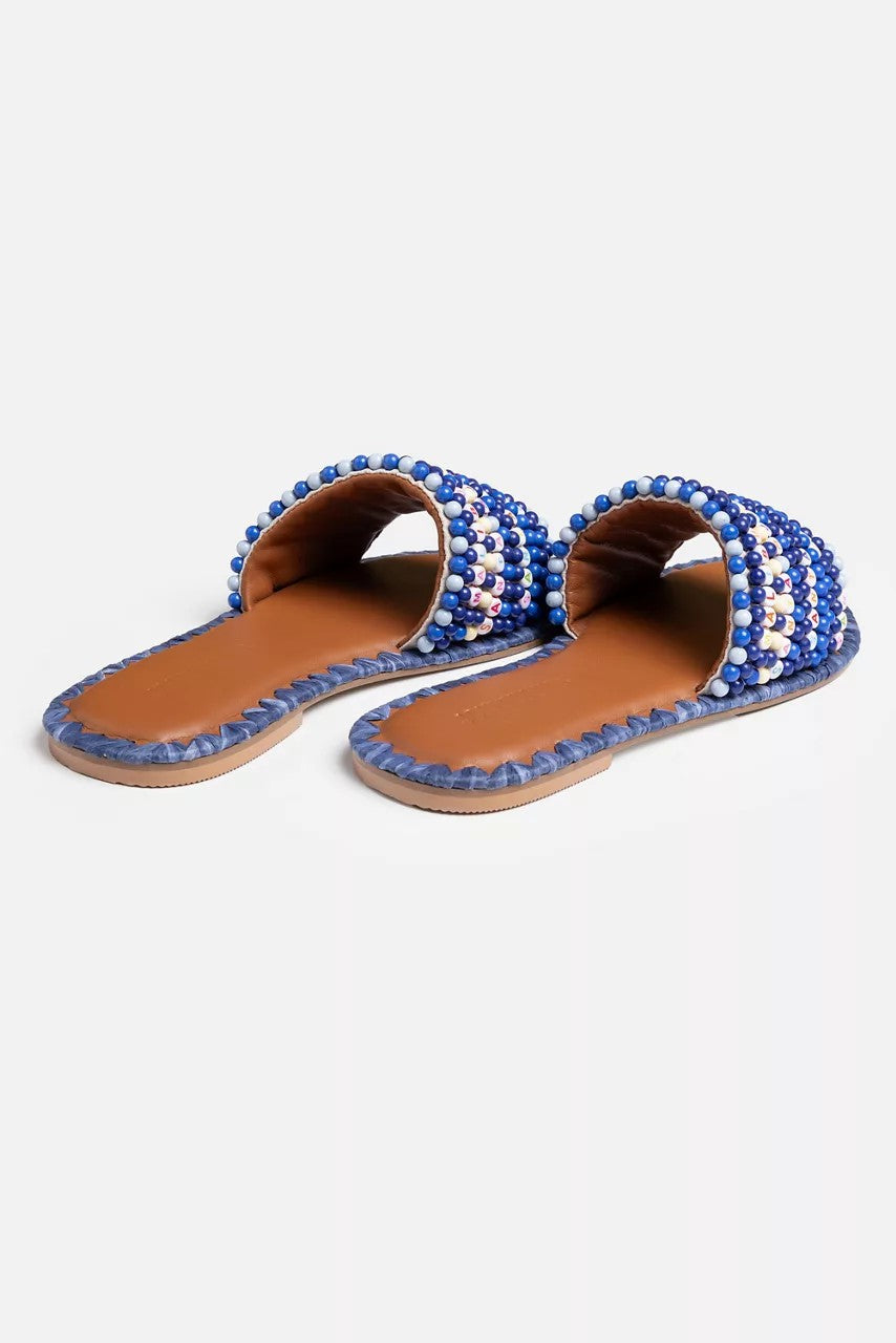 Johnny Was CALIFORNIA DESTINATION BEADED SANDAL