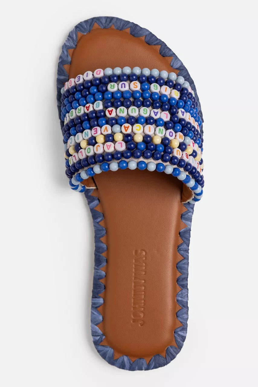 Johnny Was CALIFORNIA DESTINATION BEADED SANDAL