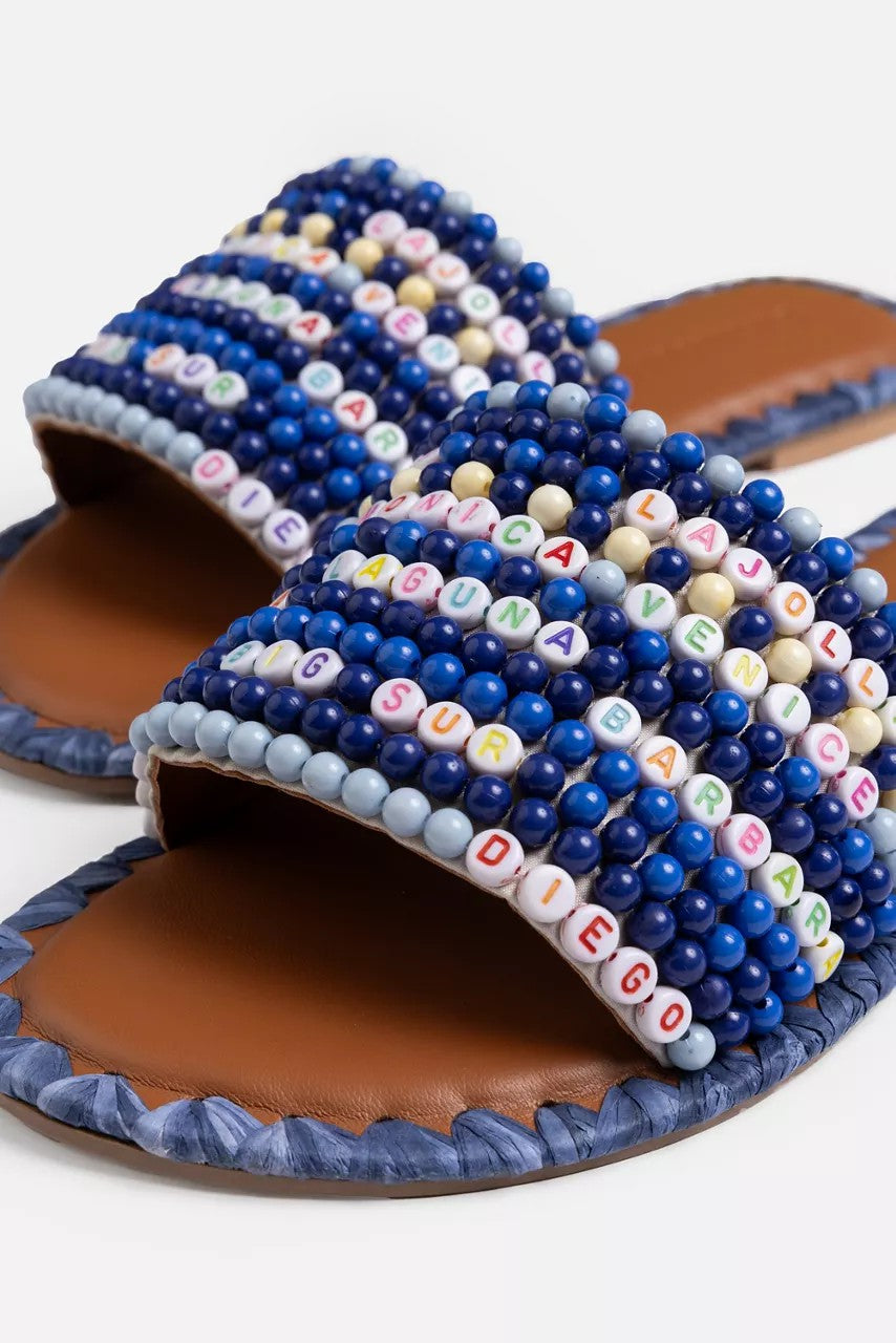 Johnny Was CALIFORNIA DESTINATION BEADED SANDAL