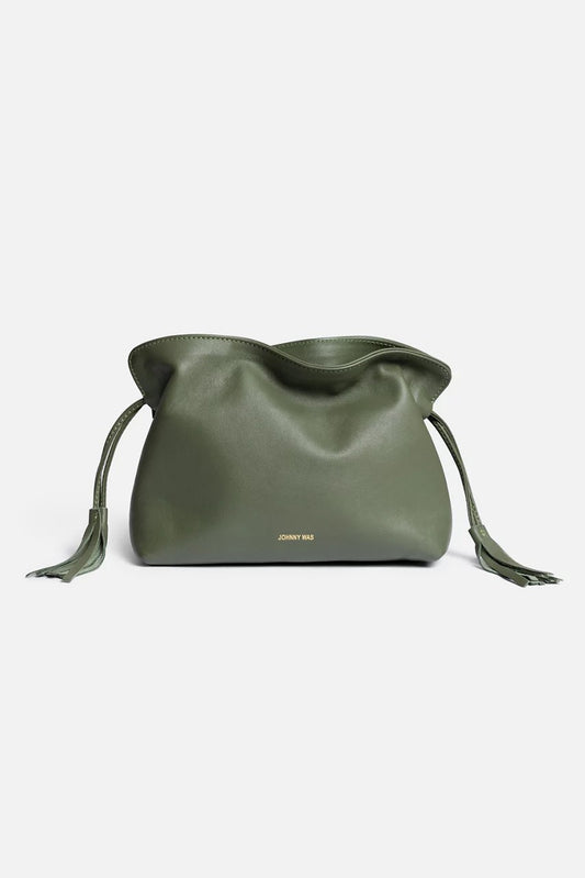 Johnny Was CINCH POUCH ITALIAN LEATHER CROSSBODY