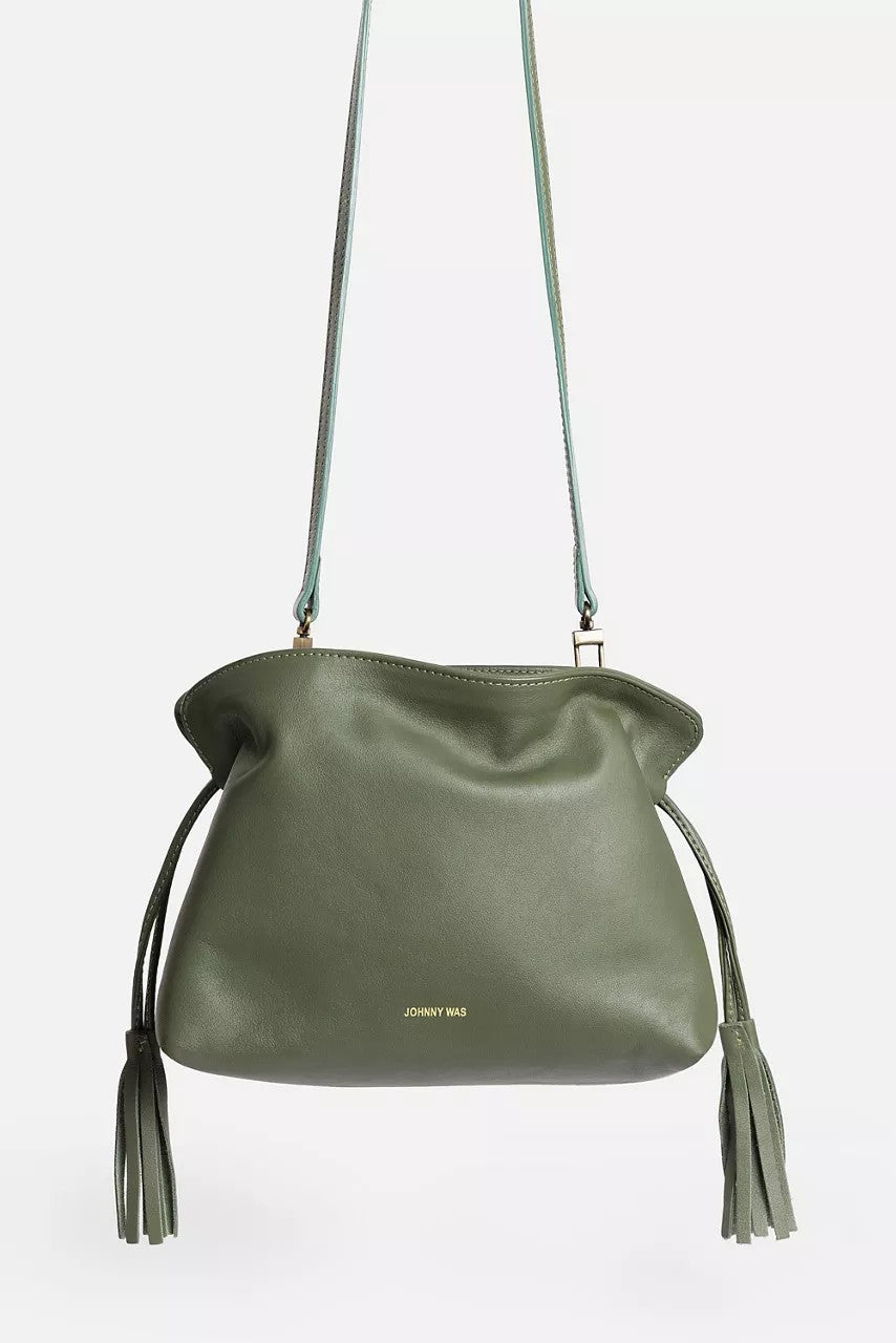 Johnny Was CINCH POUCH ITALIAN LEATHER CROSSBODY