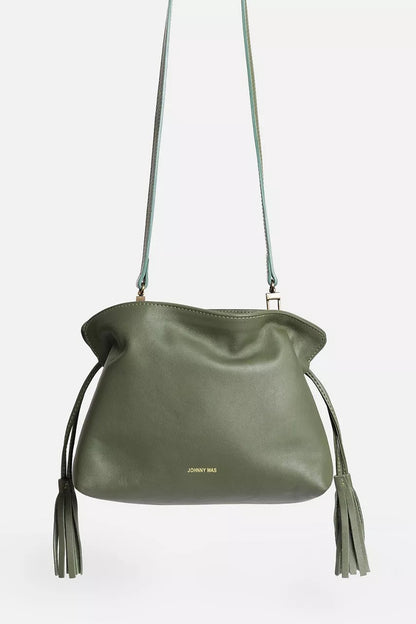 Johnny Was CINCH POUCH ITALIAN LEATHER CROSSBODY