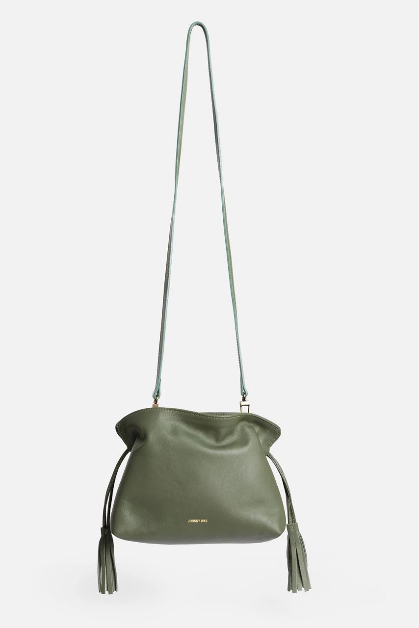 Johnny Was CINCH POUCH ITALIAN LEATHER CROSSBODY