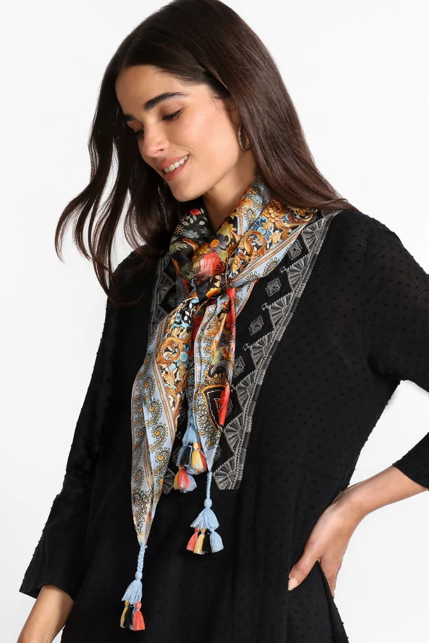Johnny Was LETO SILK SCARF