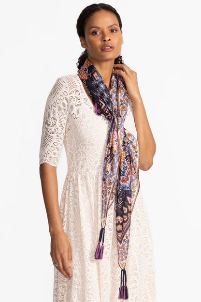 Johnny Was PADMA SILK SCARF