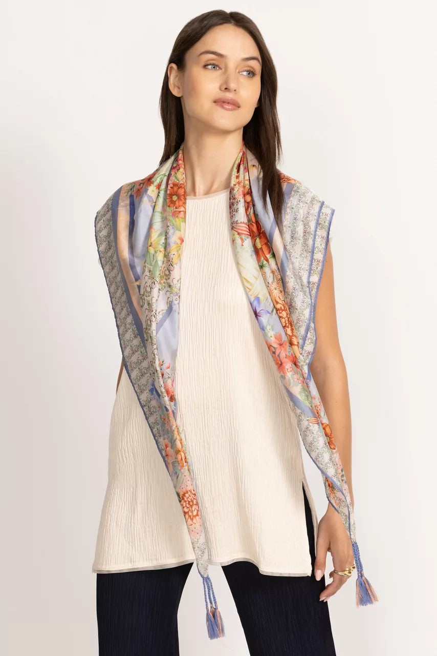 Johnny Was ASTERIA SILK SCARF