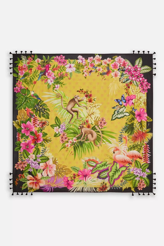 Johnny Was AMORINA SILK SCARF