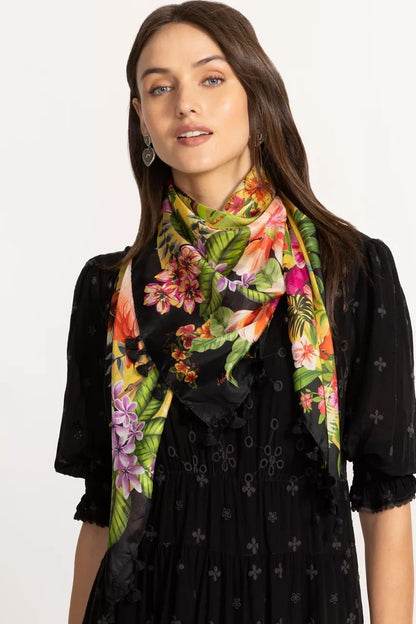 Johnny Was AMORINA SILK SCARF