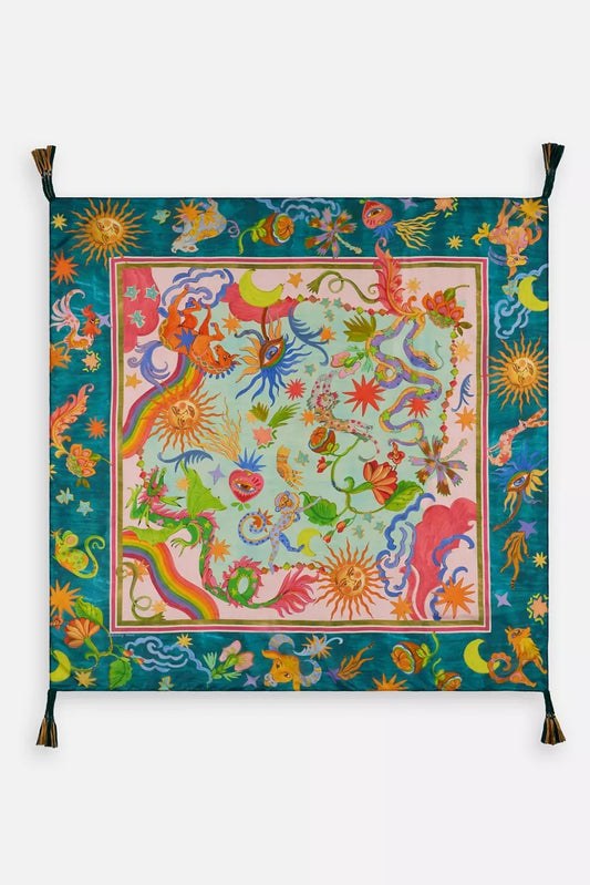Johnny Was KAYLA SILK SCARF