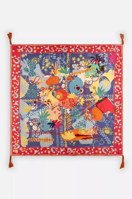 Johnny Was LIBERTY SILK SCARF