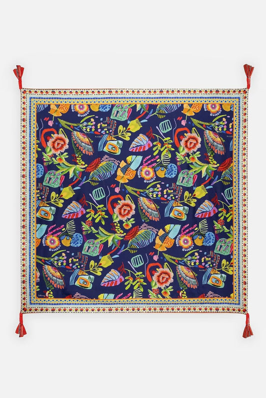 Johnny Was FAROUT SILK SCARF