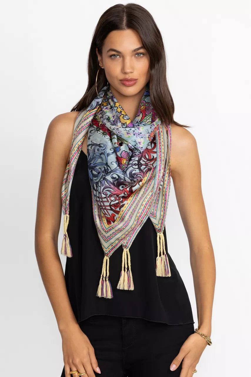 Johnny Was AKAI SILK SCARF