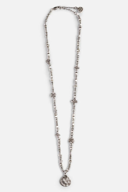 Johnny Was MIXED BEADED PENDANT NECKLACE