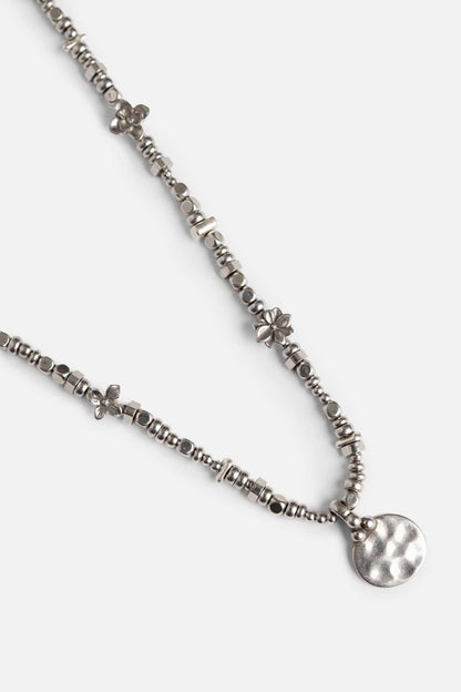 Johnny Was MIXED BEADED PENDANT NECKLACE