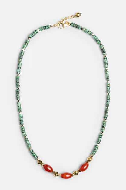 Johnny Was AWAY WE GO BEADED NECKLACE