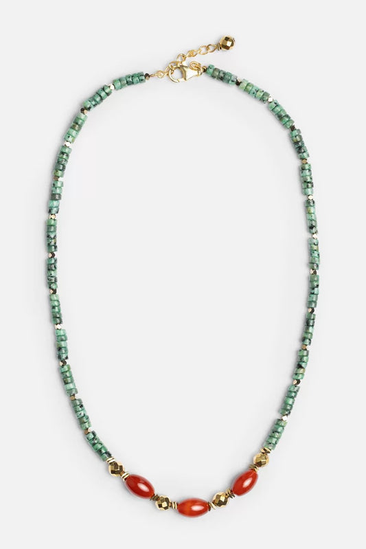 Johnny Was AWAY WE GO BEADED NECKLACE