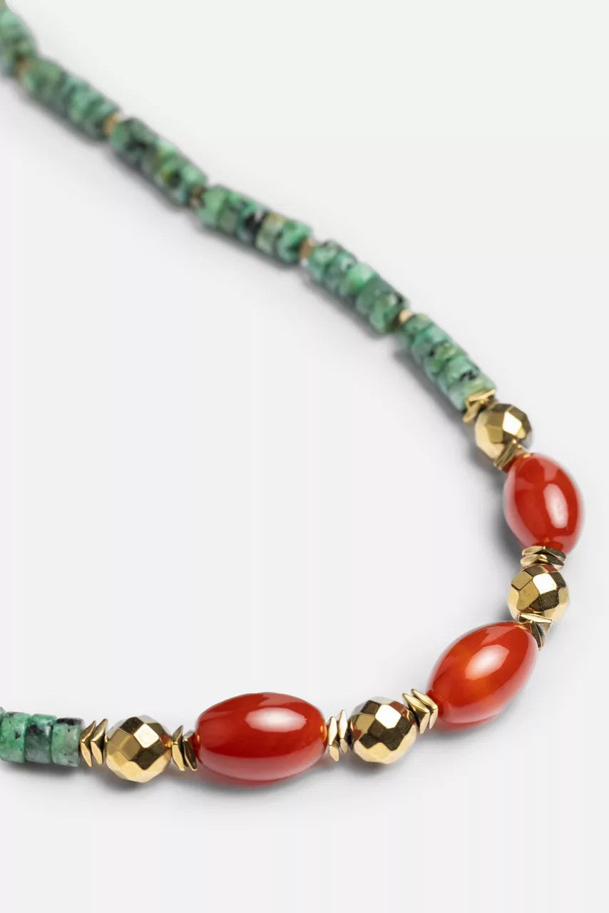 Johnny Was AWAY WE GO BEADED NECKLACE