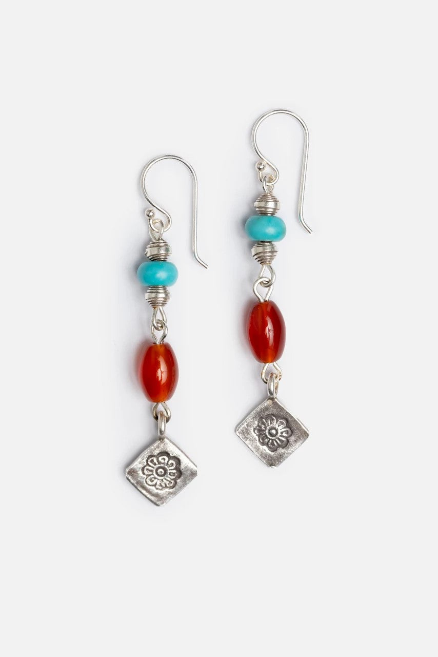 Johnny Was COOL SUMMER DANGLE EARRINGS